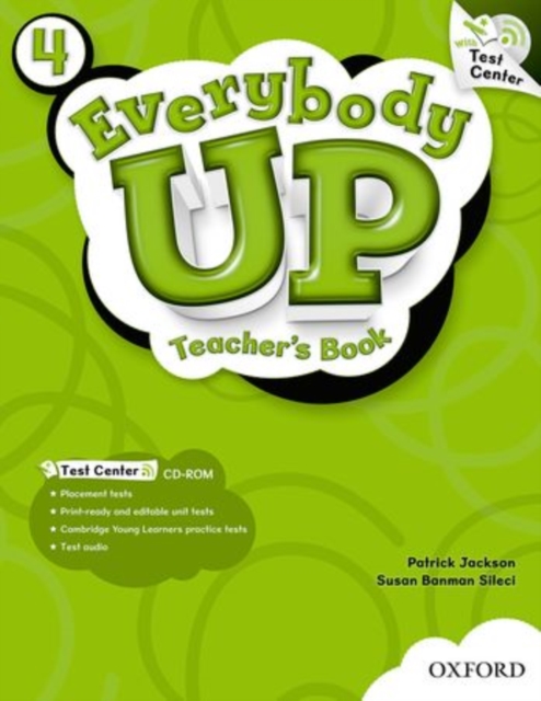 Everybody Up: 4: Teacher's Book with Test Center CD-ROM, Mixed media product Book