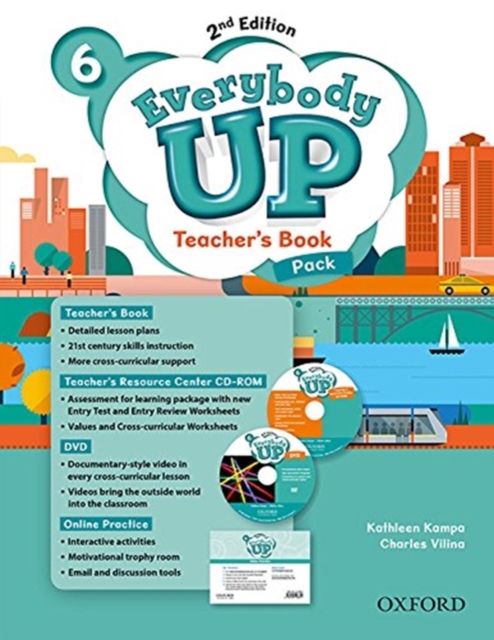 Everybody Up: Level 6: Teacher's Book Pack with DVD, Online Practice and Teacher's Resource Center CD-ROM : Linking your classroom to the wider world, Mixed media product Book