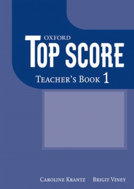 Top Score 1: Teacher's Book, Paperback / softback Book