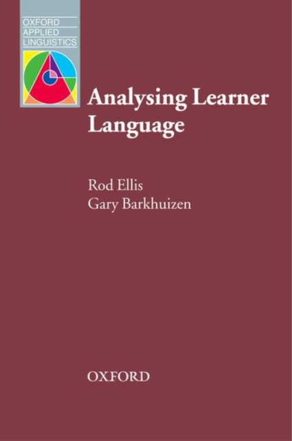 Analysing Learner Language, Paperback / softback Book