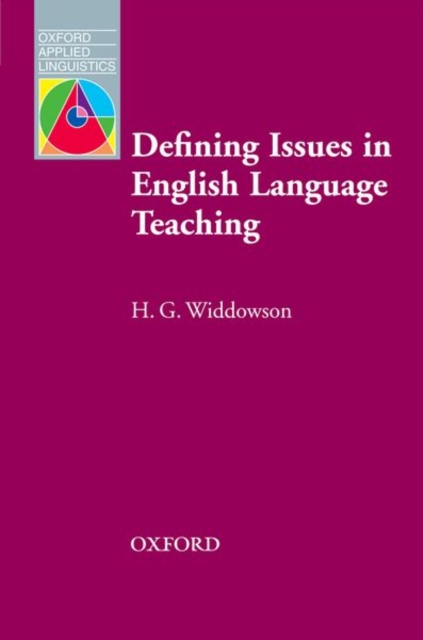 Defining Issues in English Language Teaching, Paperback / softback Book