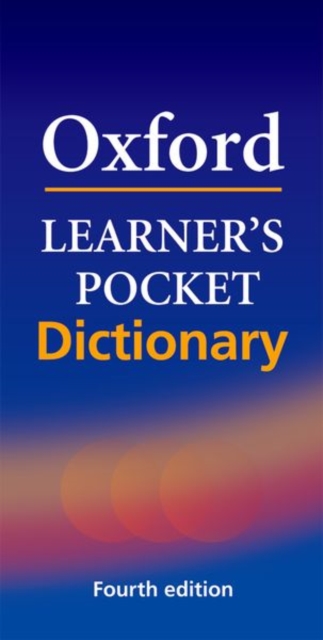 Oxford Learner's Pocket Dictionary : A pocket-sized reference to English vocabulary, Paperback / softback Book