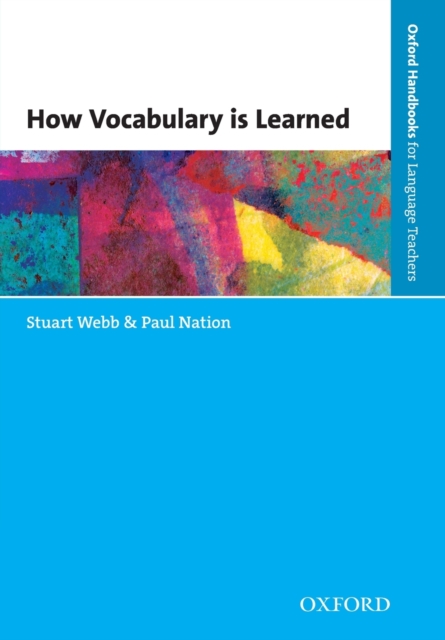 How Vocabulary Is Learned, Paperback / softback Book