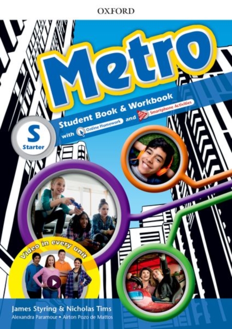 Metro: Starter: Student Book and Workbook Pack : Where will Metro take you?, Multiple-component retail product Book