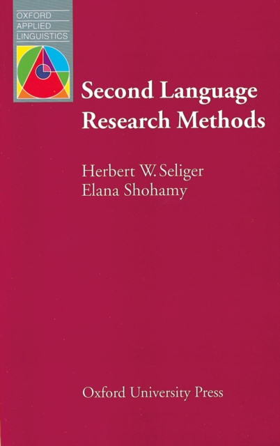 Second Language Research Methods, EPUB eBook