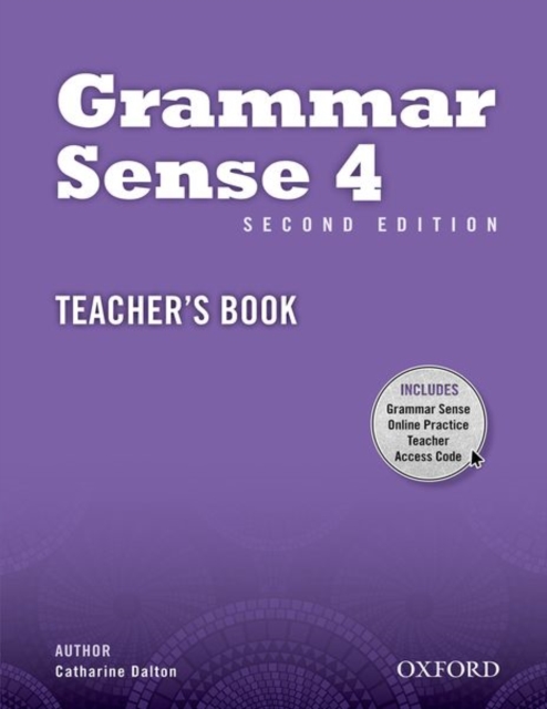 Grammar Sense: 4: Teacher's Book with Online Practice Access Code Card, Multiple-component retail product Book