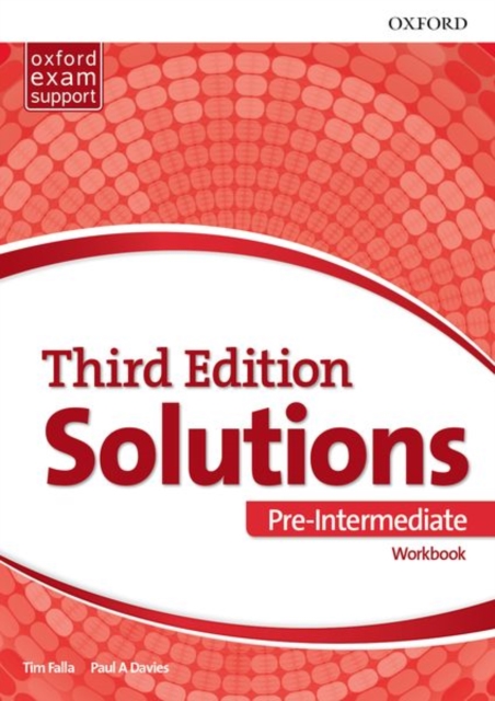 Solutions: Pre-Intermediate: Workbook : Leading the way to success, Paperback / softback Book