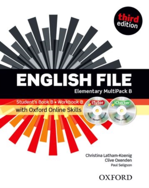 English File third edition: Elementary: MultiPACK B with Oxford Online Skills : The best way to get your students talking, Mixed media product Book