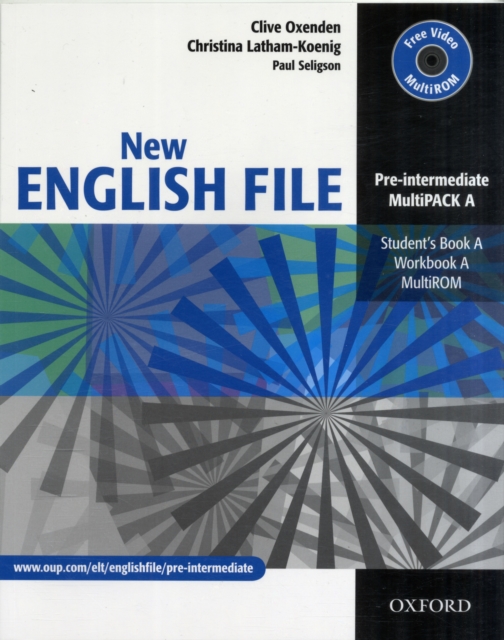 New English File: Pre-Intermediate: Multipack A : Six-Level General English Course for Adults, Mixed media product Book