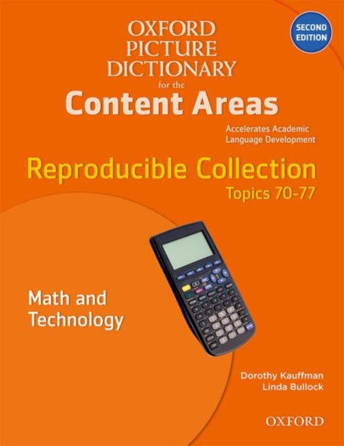 Oxford Picture Dictionary for the Content Areas: Reproducible Math and Technology, Copymasters Book