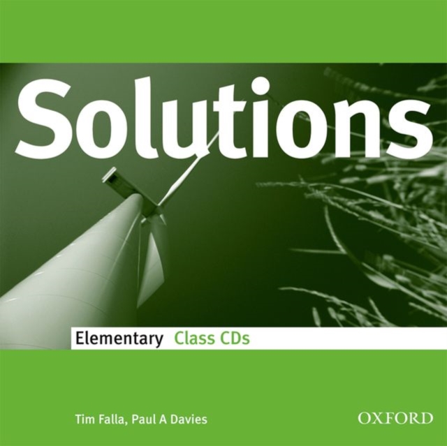 Solutions Elementary: Class Audio CDs (3), CD-Audio Book