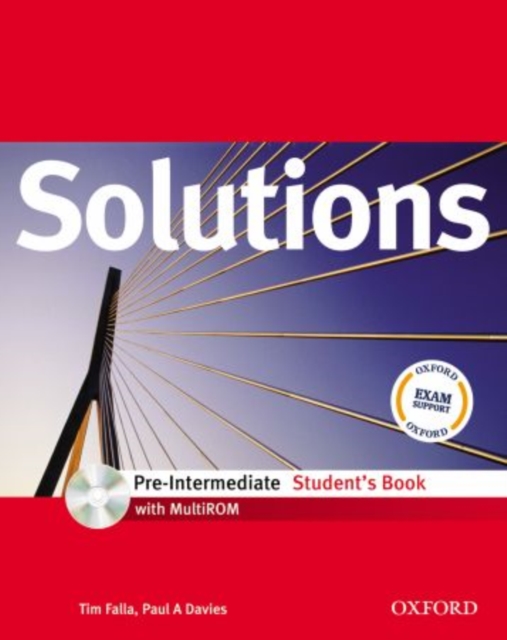 Solutions: Pre-intermediate: Student's Book with MultiROM Pack, Mixed media product Book