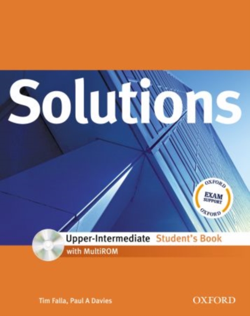 Solutions Upper-intermediate: Students Book with MultiROM Pack, Mixed media product Book