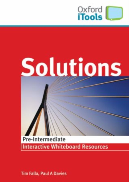 Solutions ITools: Pre-Intermediate, Hardback Book