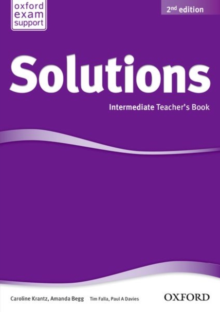 Solutions: Intermediate: Teacher's Book, Paperback / softback Book