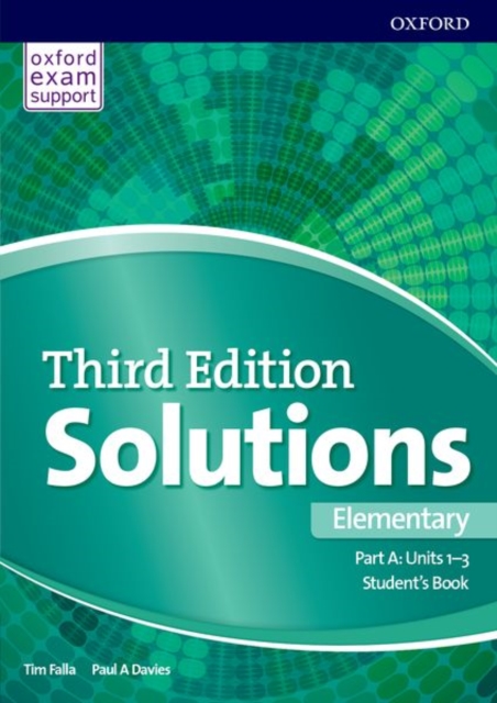 Solutions: Elementary: Student's Book A Units 1-3 : Leading the way to success, Paperback / softback Book