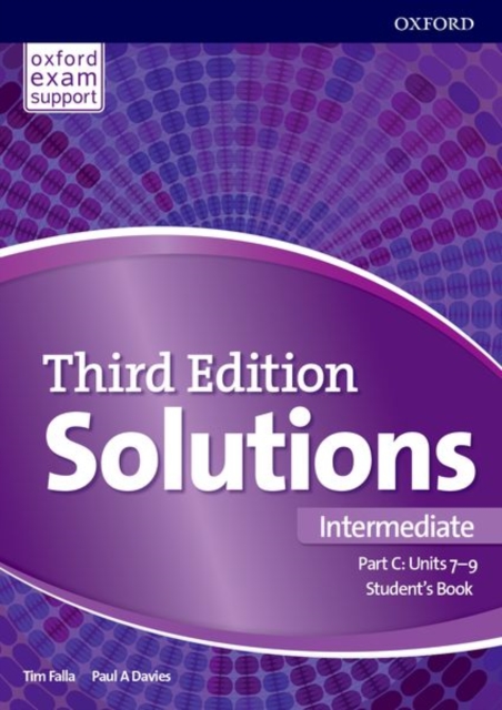 Solutions: Intermediate: Student's Book C Units 7-9 : Leading the way to success, Paperback / softback Book