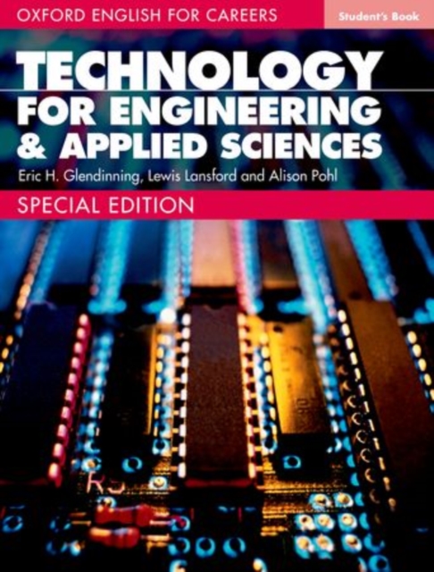 Oxford English for Careers Technology for Engineering and Applied Sciences: Student Book, Paperback / softback Book