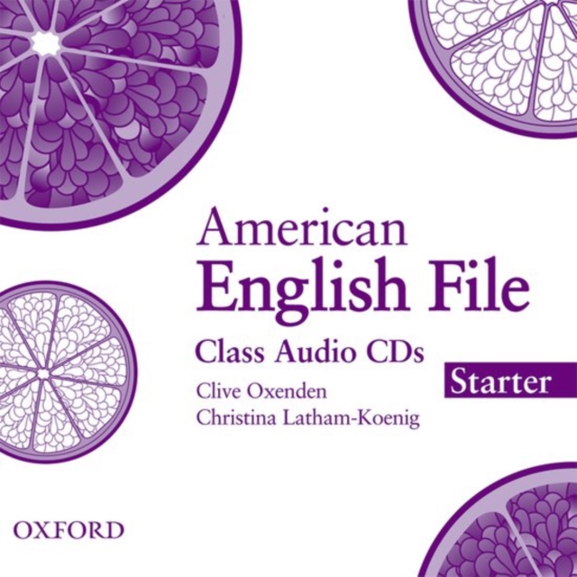 American English File Starter: Class Audio CDs (3), CD-Audio Book