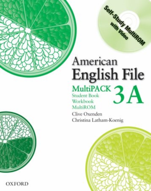 American English File Level 3: Student Book/workbook Multipack A, Mixed media product Book