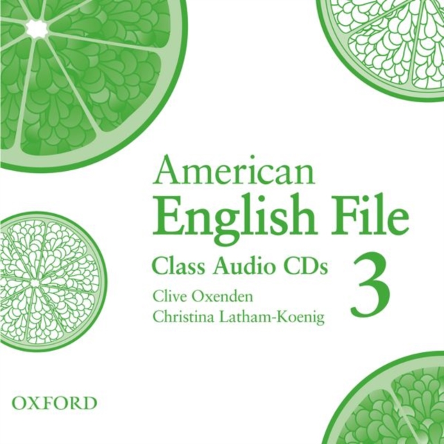 American English File Level 3: Class Audio CDs (3), CD-Audio Book