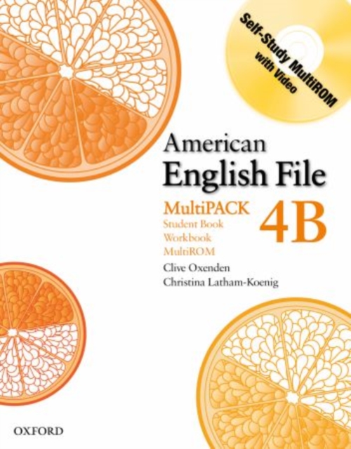 American English File Level 4: Student Book/Workbook Multipack B, Mixed media product Book