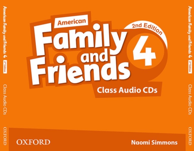 American Family and Friends: Level Four: Class Audio CDs : Supporting all teachers, developing every child, CD-Audio Book