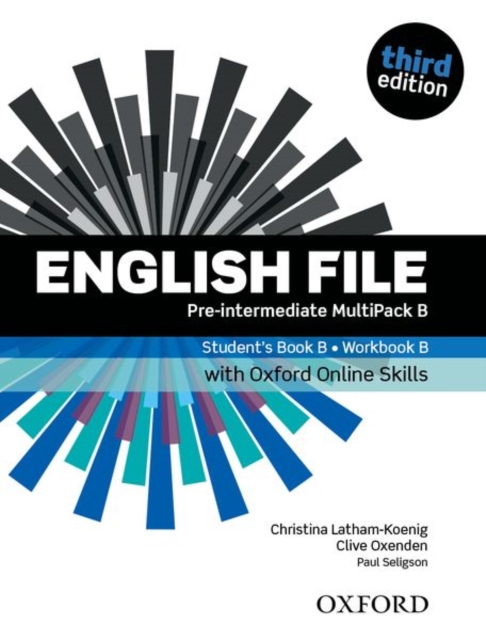 English File: Pre-Intermediate: Student's Book/Workbook MultiPack B with Oxford Online Skills, Multiple-component retail product Book