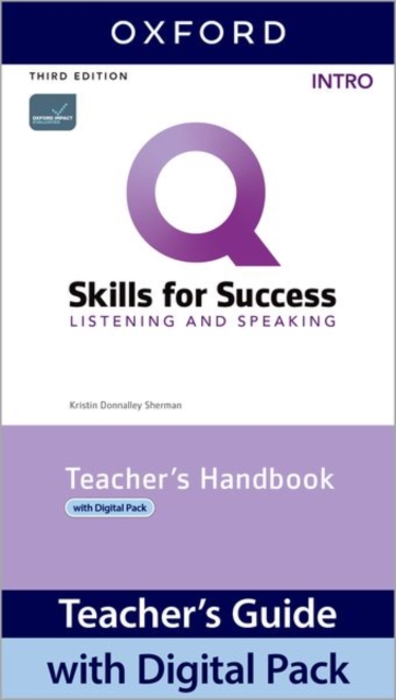 Q: Skills for Success: Intro Level: Listening and Speaking Teacher's Handbook with Teacher's Access Card, Multiple-component retail product Book