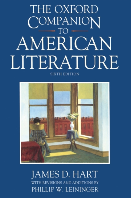 The Oxford Companion to American Literature, Hardback Book