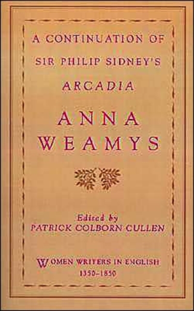 A Continuation of Sir Philip Sidney's Arcadia, Paperback / softback Book