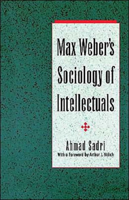 Max Weber's Sociology of Intellectuals, Paperback / softback Book