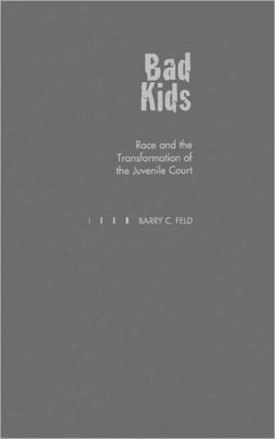 Bad Kids : Race and the Transformation of the Juvenile Court, Hardback Book