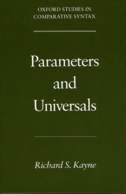 Parameters and Universals, Paperback / softback Book