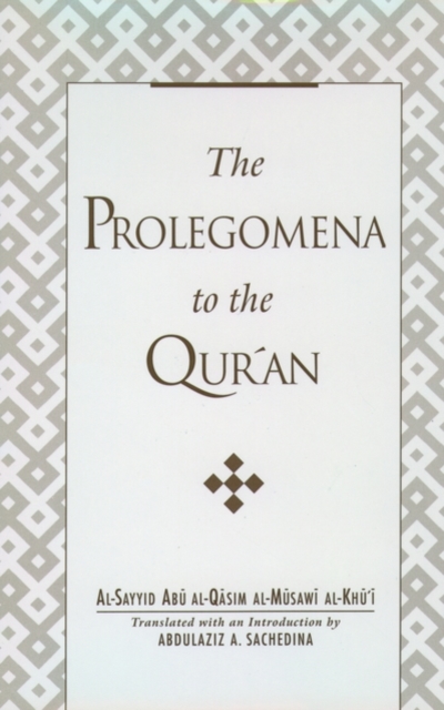 Prolegomena to the Qur'an, Hardback Book