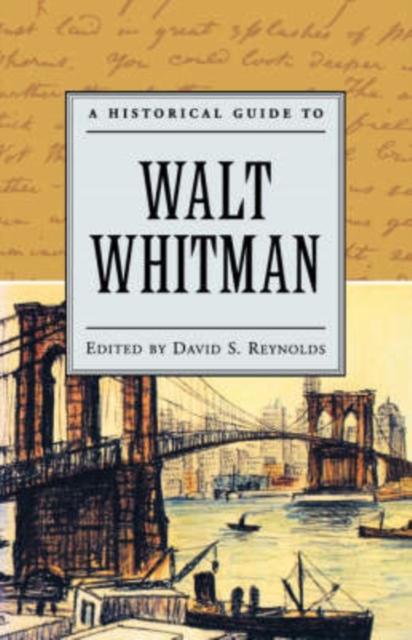 A Historical Guide to Walt Whitman, Hardback Book