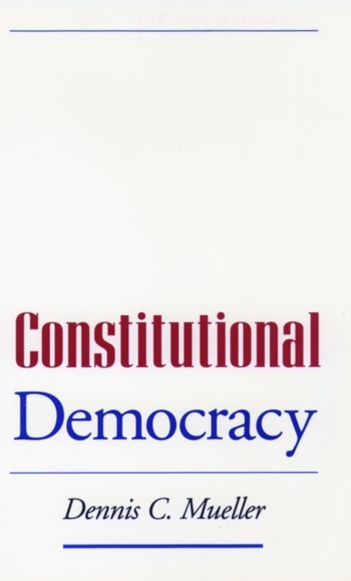Constitutional Democracy, Paperback / softback Book
