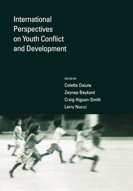 International Perspectives on Youth Conflict and Development, Hardback Book