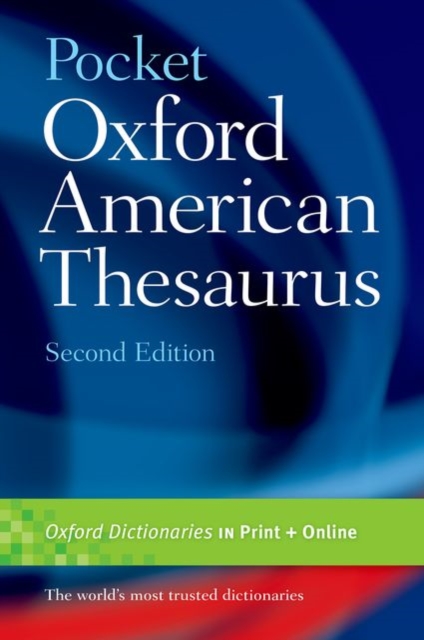 Pocket Oxford American Thesaurus, Paperback / softback Book