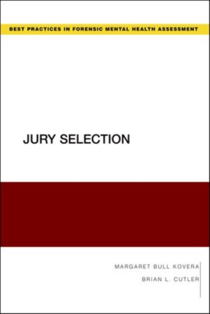 Jury Selection, Paperback / softback Book