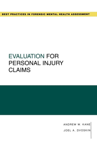 Evaluation for Personal Injury Claims, Paperback / softback Book