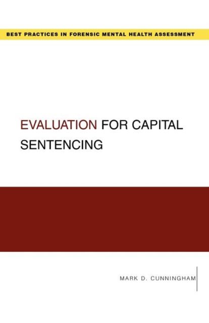 Evaluation for Capital Sentencing, Paperback / softback Book