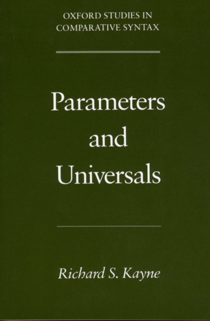 Parameters and Universals, PDF eBook