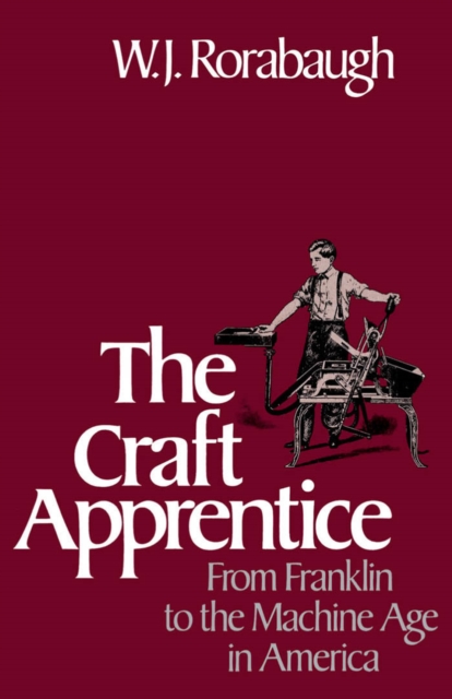 The Craft Apprentice : From Franklin to the Machine Age in America, PDF eBook