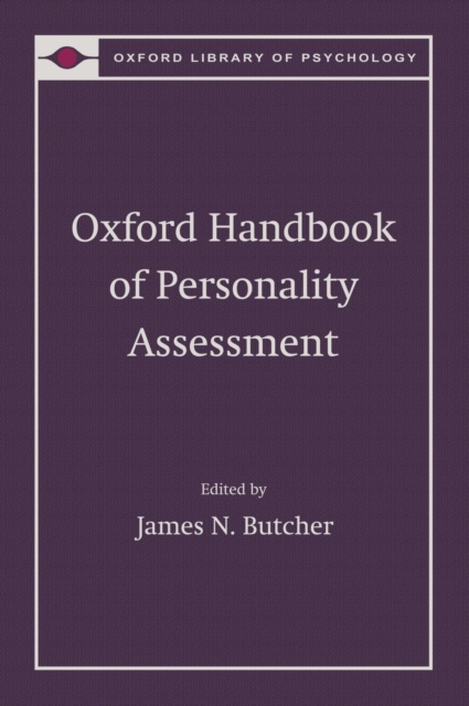Oxford Handbook of Personality Assessment, Hardback Book