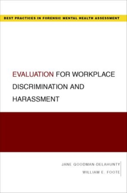 Evaluation for Workplace Discrimination and Harassment, Paperback / softback Book