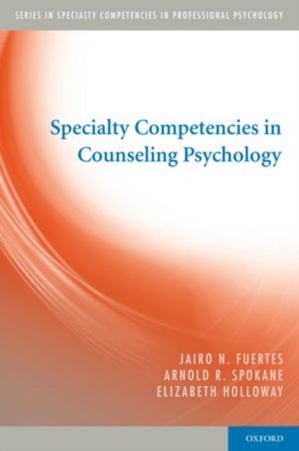 Specialty Competencies in Counseling Psychology, Paperback / softback Book