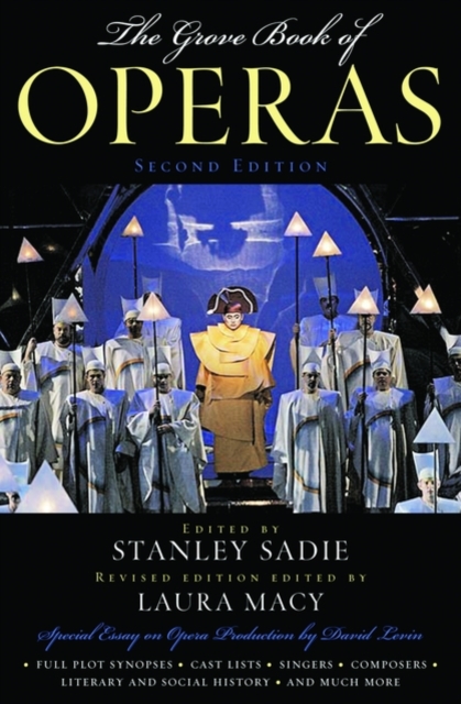 The Grove Book of Operas, Paperback / softback Book