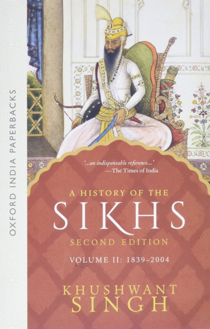 A History of the Sikhs, Paperback / softback Book