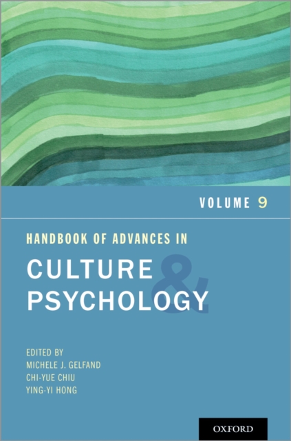 Handbook of Advances in Culture and Psychology : Volume 9, EPUB eBook